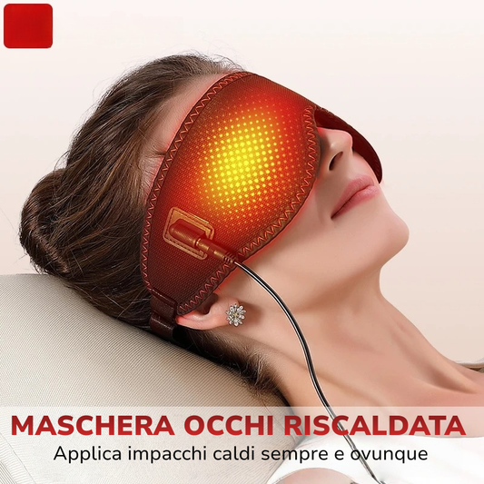 Maschera Occhi Riscaldata Elettronicamente