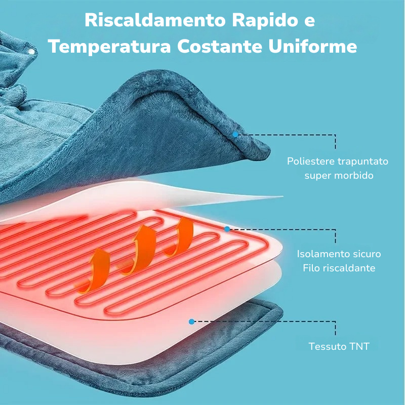 Riscaldatore Elettrico per Spalle e Collo